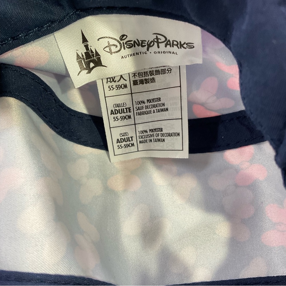 Disney Parks Minnie Mouse 5-panel lightweight adult hat - Picture 6 of 9